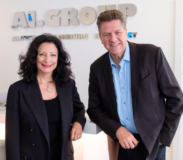 Ragnar Kruse and Petra Vorsteher, founders of AI.HAMBURG